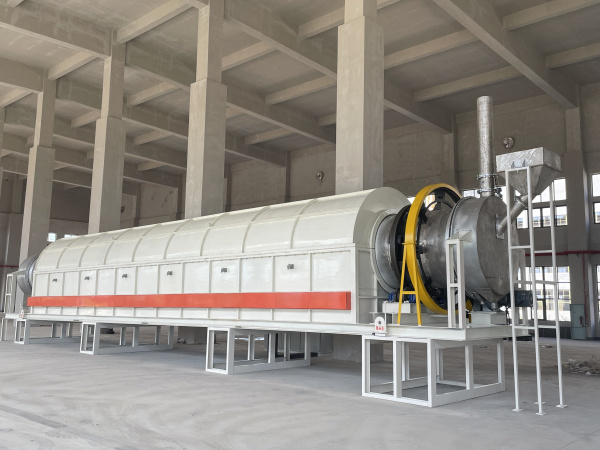 名稱：焙燒環保吸附劑，規格：?1.5x18米電加熱自動控溫